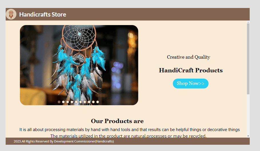 Handicrafts-store